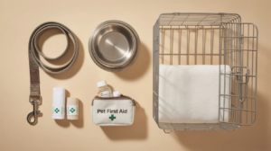 Pet travel gear for dog-friendly hotels in Dayton OH